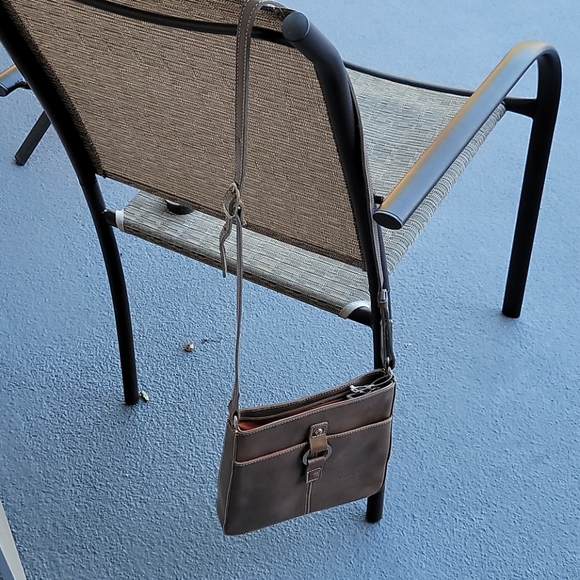 Florence Borse In Pelle Real Leather Crossbody Purse - Picture 6 of 15